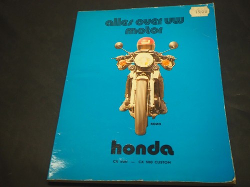 Manuel atelier honda cx500 - manuel, +