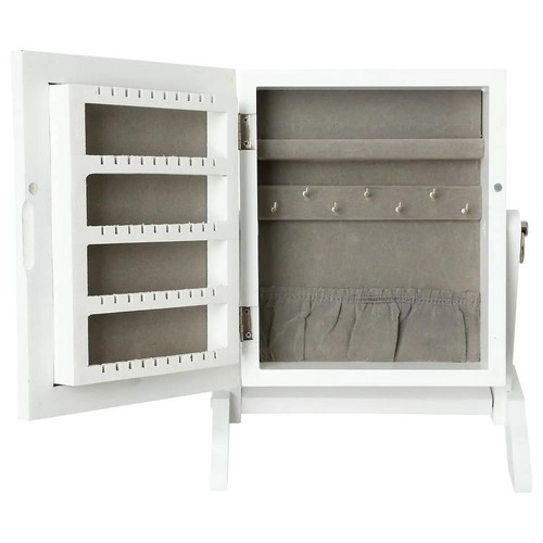 Armoire bijoux avec miroir - à,