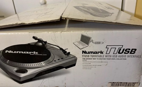 New numark usb turntable - new,