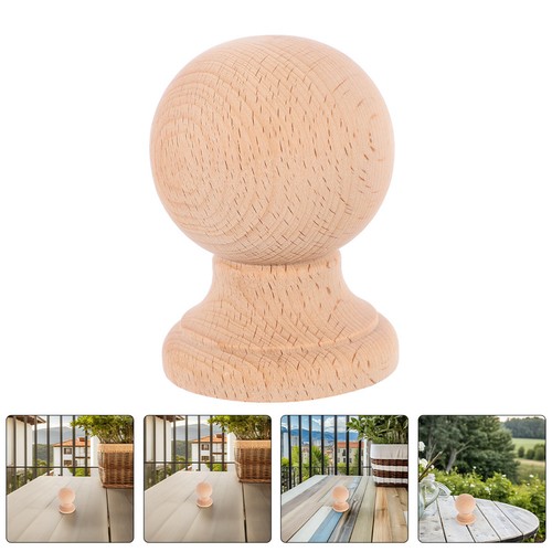 Fleuron rond bois dur - fleuron, en