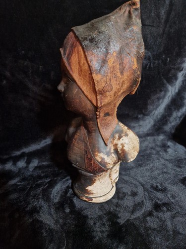 Antique pretty woman bust - antique,