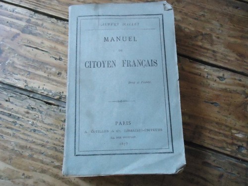 Manuel citoyen francais - manuel,