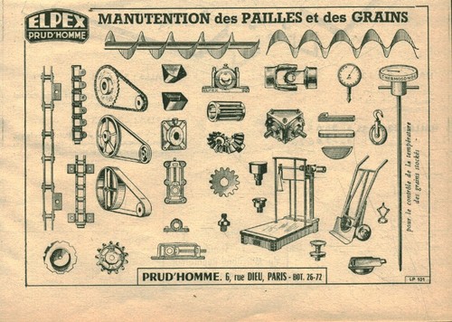 Publicité ancienne elpex - publicité,