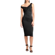 Rick Owens Robe Midi Drapée