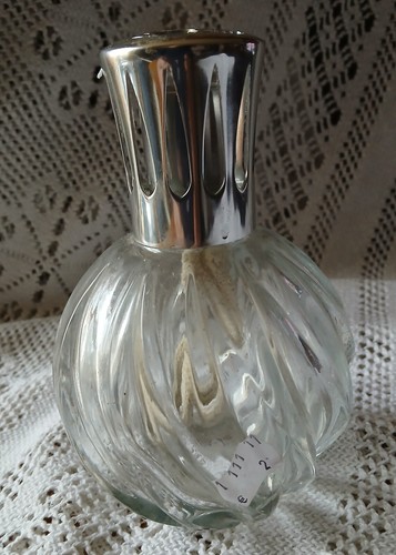 Lampe berger verre blanc