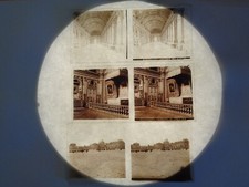 3 Plaques stéréoscopiques de Versailles vers 1900