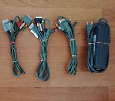 Lot Divers Câbles XBOX 360 (Chargeur Bloc d'Alimentation + 3 Peritel) Testés OK