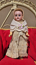 Antique Rare Kammer & Reinhardt  Bisque Head German 6" Mechanical Doll late 19c