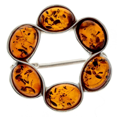 Broche rond classique - broche, en