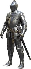 Armure de combat médiévale