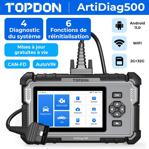 Topdon ad500 profi kfz - profi,