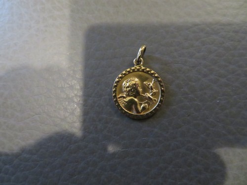 Médaille ange colombe en - ange,