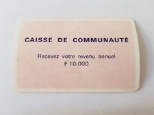 CARTE CAISSE DE COMMUNAUTE