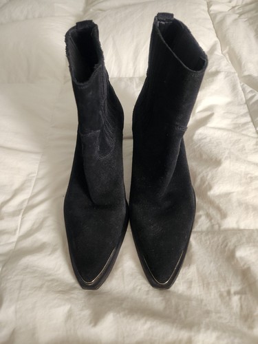 The kooples suede boots - kooples, black