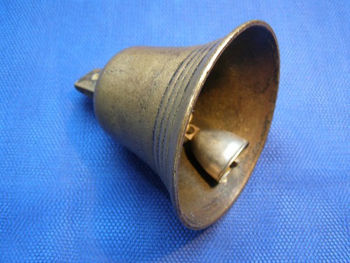 Old bronze bell - old,