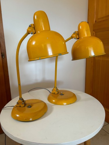 Paire lampes style - style, bauhaus