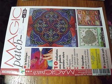 µ? Revue Magic Patch n°55 avec gabarit grandeur nature / L'Appliqué Collé ...