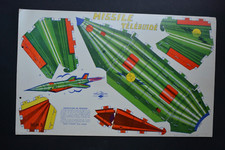 Missile Téléguidé, planche à découper, Météore, Volumétrix