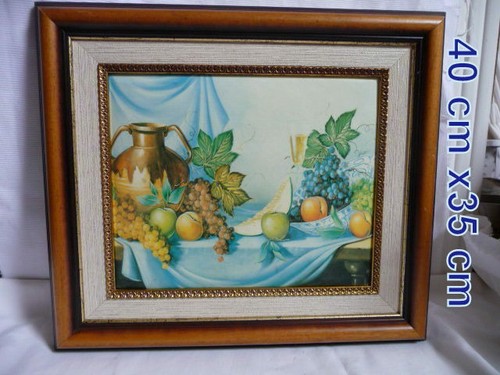 Peinture sur plaque bombé - peinture,