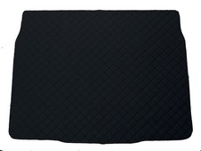 Matelassé Cuir artificiel NOIR Tapis coffre pour Peugeot 2008 II SUV 2020-…,  e-