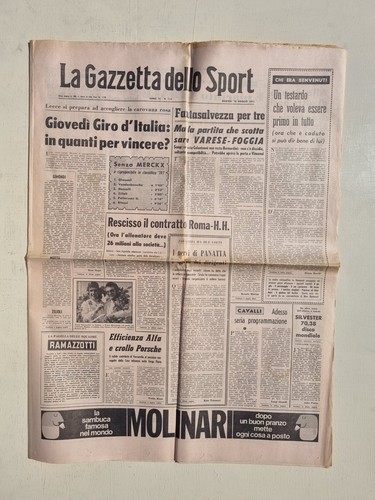 Gazzetta dello sport mai - dello,