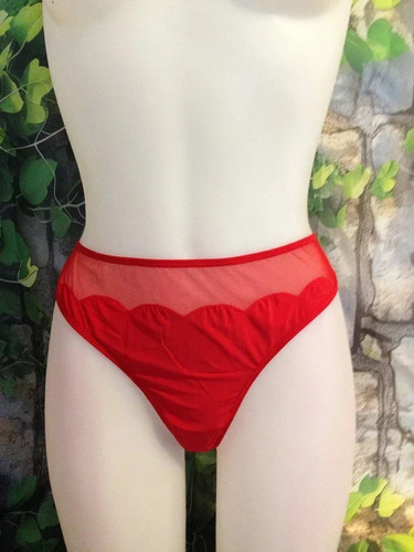 631 tanga forme string - tanga, rouge