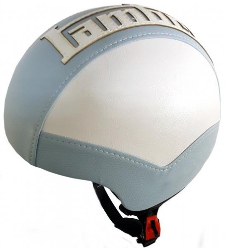 Casque vintage similicuir - en,