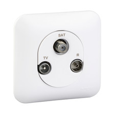 Prise TV/ FM/ SAT SCHNEIDER
