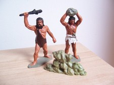 FIGURINES STARLUX PRÉHISTOIRE - 2 personnages - petits soldats