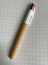 BIC 4 Colour Wood Edition – Made in France – Limited Vintage Style Pen – Rare Mo