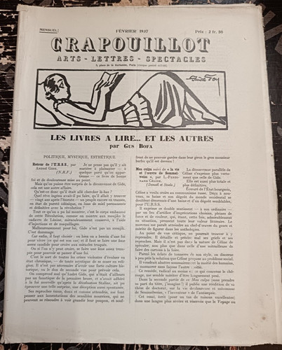 Revue petit crapouillot - revue,