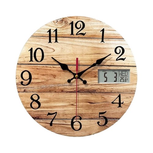 Horloge murale avec - horloge, calendrier