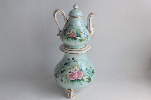 Tisanière porcelaine peinte