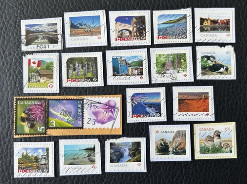 Lot timbres du canada - de, 20