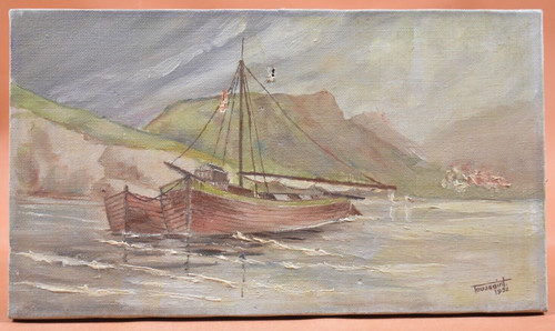 Peinture huile sur toile - peinture, l'huile