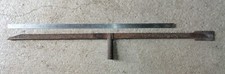 OLD TOOL outil ancien BISAIGUE de charpentier 126cm DIDIER SEDAN 