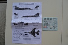 Decals Berna 1/72 Dassault Mirage F1-CR