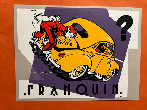 Franquin rare presentoir - rare,