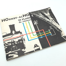 HOrnby-acHO  fascicule grand format de 28 plans de réseaux train électrique HO