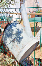 Ancien Arrosoir en Zinc galvanisé ovale de 13l Déco Maison Jardin Fleur Potager