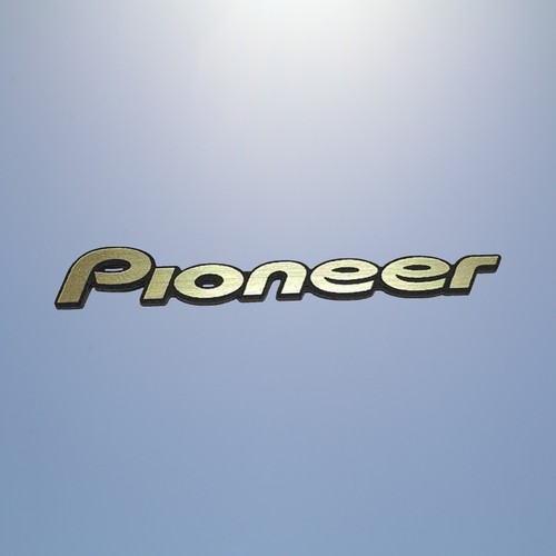 Pioneer 50x7mm badge emblème - badge,
