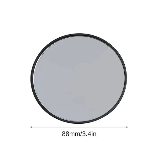 Round magnifying makeup mirror - magnifying,