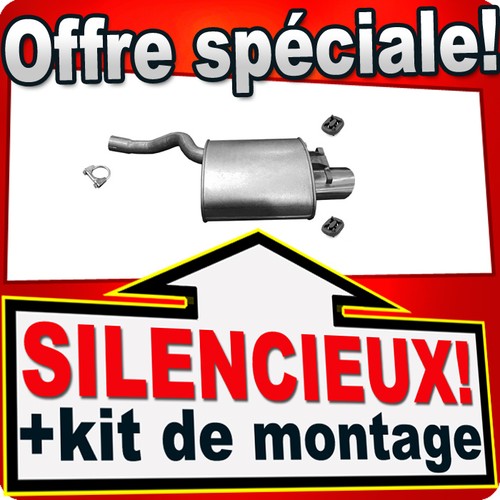 Silencieux arriere pour - arriere,