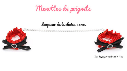 Menottes poignets - de,