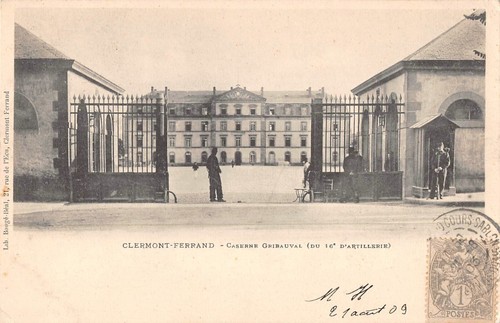 Cpa clermont ferrand caserne - clermont-ferrand,