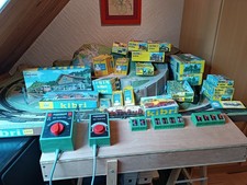 Réseau HO Fleischmann / Kibri (Plateau décor 5094) complet et fonctionnel.