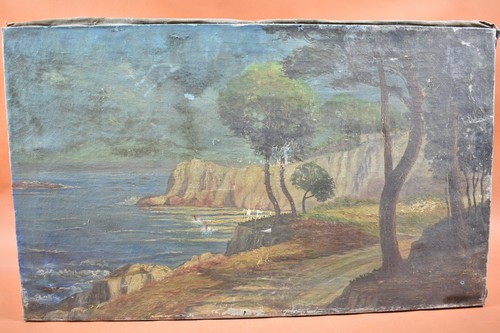 Peinture huile sur toile - l'huile,