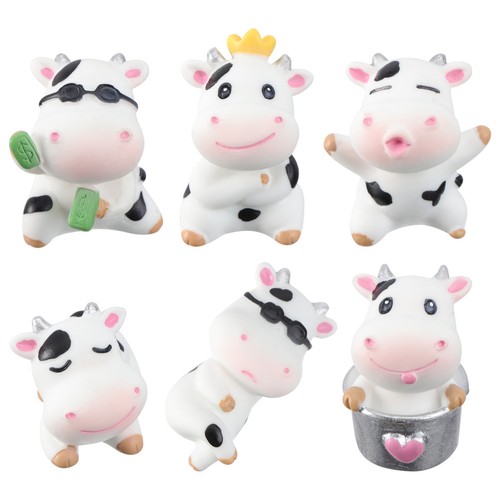 Pcs vache resine jouet de - resine,