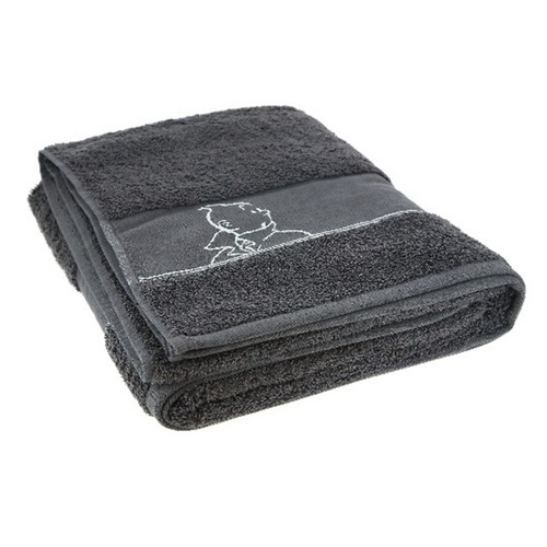 Serviette bain tintin 100 - bain, 100%