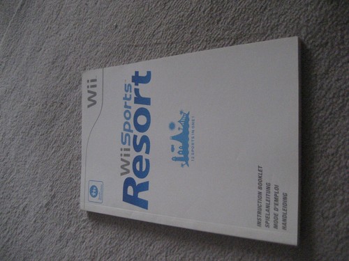 Manuel wii sports resort - wii,